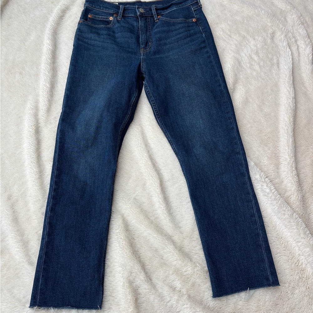 GAP cigarette high rise jeans